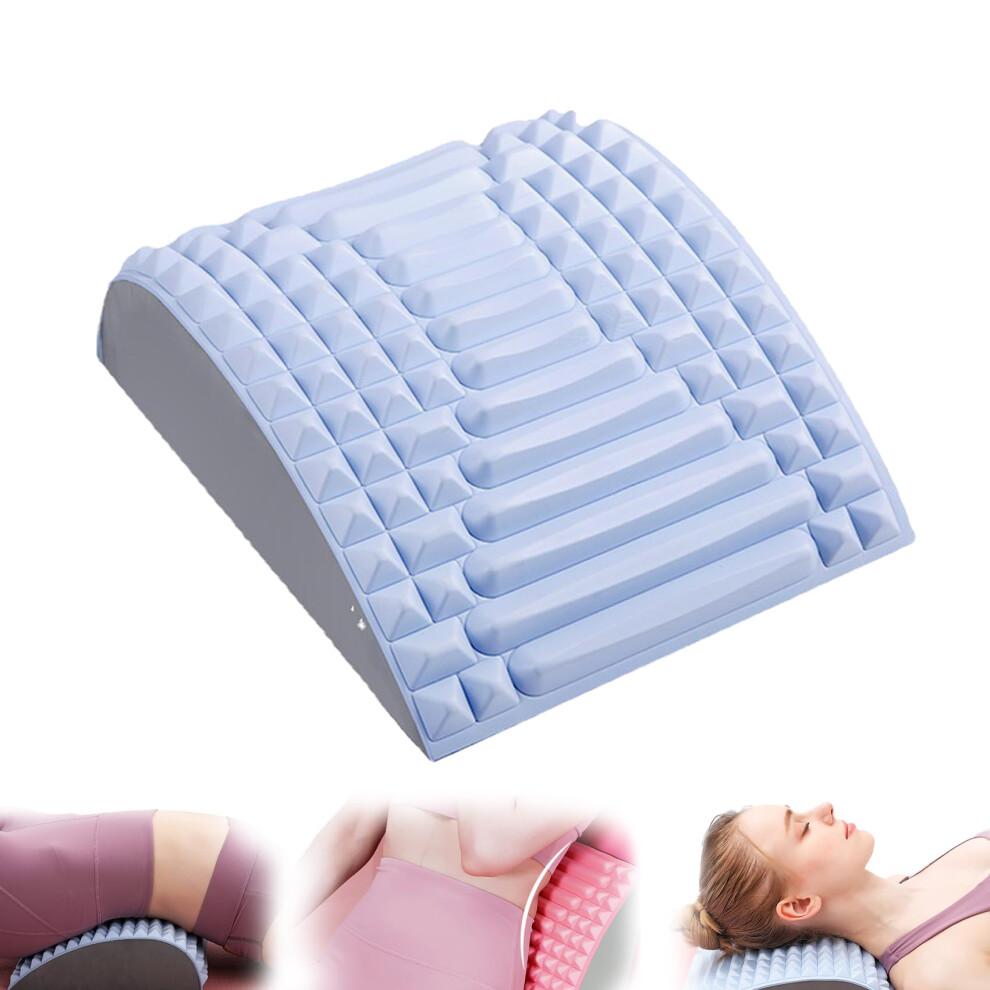 Neck & Back Stretcher Adjustable Spine Board For Back Pain Relief Herniated Discs Sciatica Multi Level Lumbar