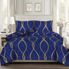 (YELLOW PAISLEY, Double (200cm X 200cm)) Luxury Hotel Quality Printed Duvet Cover Set - Single, Double, King, Super King with Matching Pillowcases
