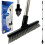 (Grey) Tile and Grout Cleaning Made Easy - Long Handled Angled Scrubbing Brush 4