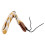 Durable Cotton Ukulele Strap with Tail Pin Adjustable Orange Plaid 15