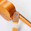 Durable Cotton Ukulele Strap with Tail Pin Adjustable Orange Plaid 5