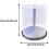 CD Storage Bucket 100-Disc Capacity, Empty DVD Storage Bucket for Bedroom Desktop 5