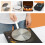 Induction Plate Heat Diffuser Stainless Steel 26cm Induction Adapter For Cookware 5