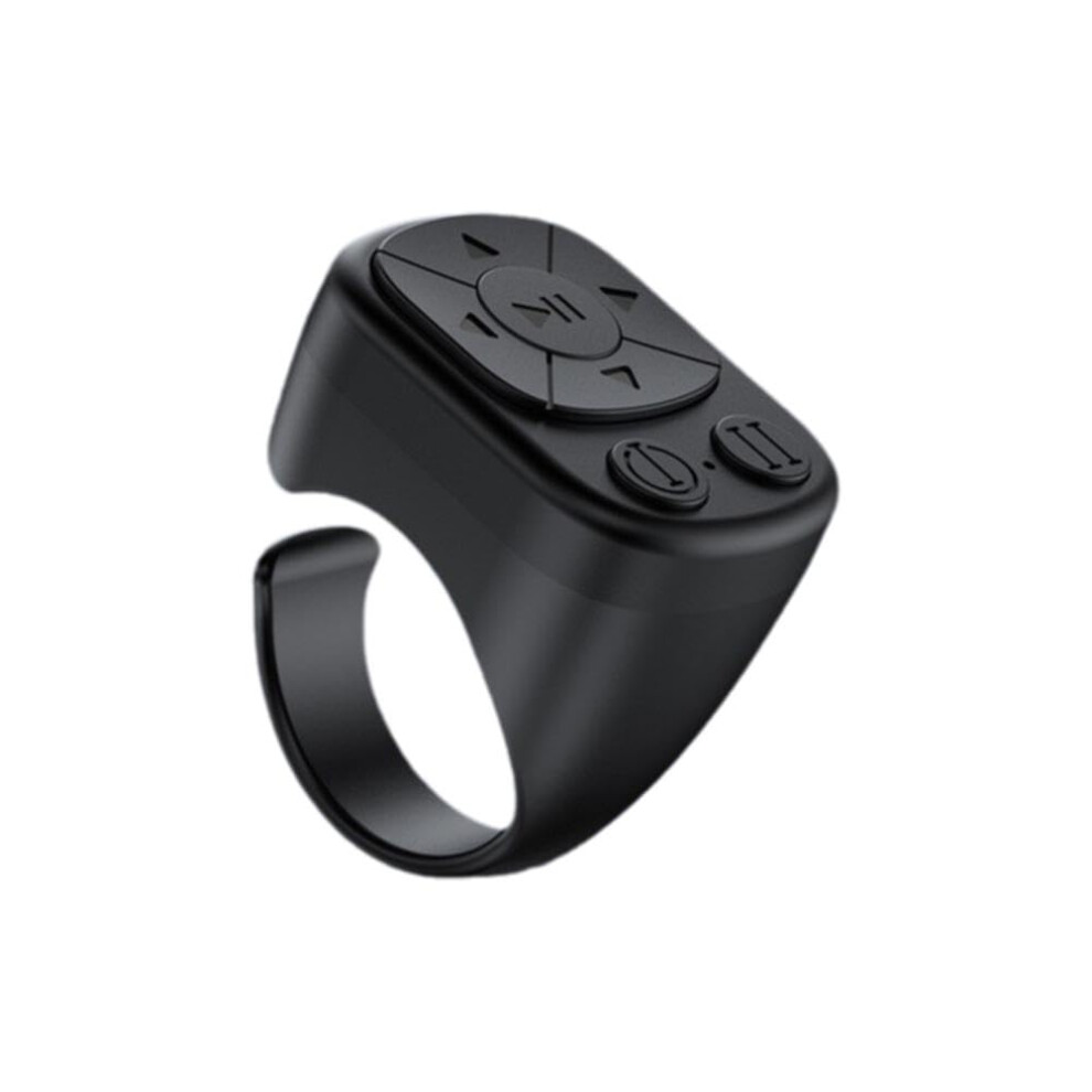 Fingertip Video Bluetooth Controller For Tiktok Remote Scrolling Button Shutter Selfie Phone Camera 1 Set Black 9354506892715