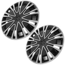 2 pezzi Copriruota 12 pollici, Copricerchio Auto, Cerchione Decorativo