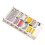 Large White 5-Layer Plastic Bookshelf, Space-Saving 120cm Storage 11