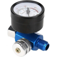 Pressure Gauge Paint Spray Gun Air Compressor with Pressure Gauge - Paint Spray Gun Precision Regulator Measuring Spray Guns and Pneumatic Tools
