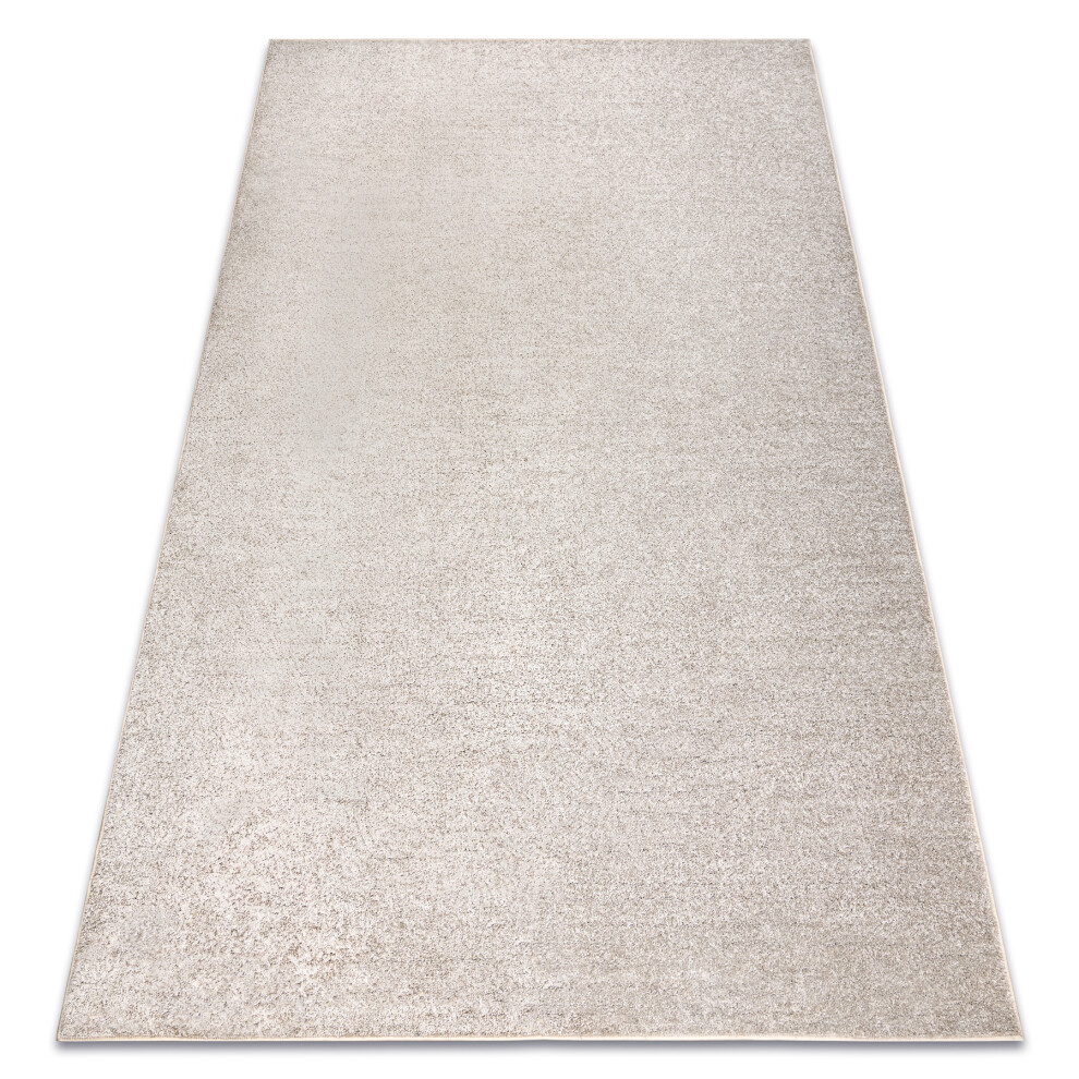 Carpet Wall-To-Wall Santa Fe Beige 33 Plain, Flat, One Colour 150X400 Cm 5904145653785