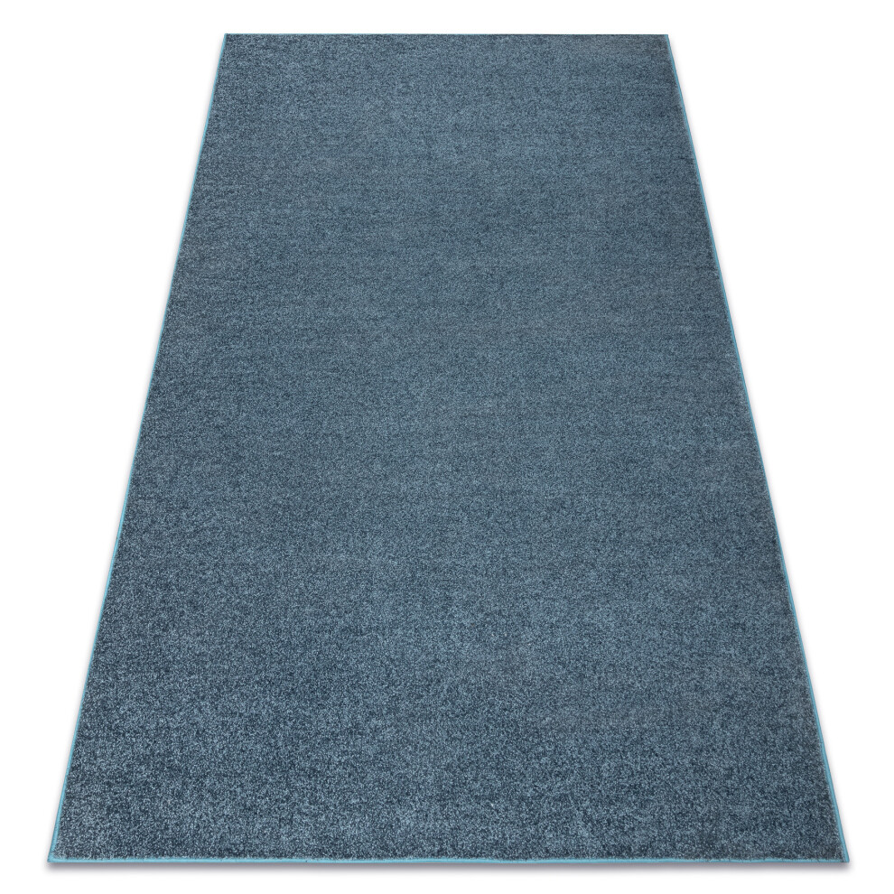 Carpet Wall-To-Wall Indus Navy Blue 75 Plain, Melange 200X300 Cm 5904145677187