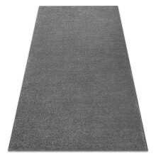 Carpet wall-to-wall INDUS grey 95 plain, MELANGE 150x200 cm
