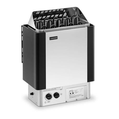 Poêle pour sauna - HELLOSHOP26 - 9 kW - 30 à 110 C - Unité de commande intégrée - 10 kg de pierres