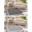Carpet MATEO 8034/644 Modern frame - structural grey 180x270 cm 5