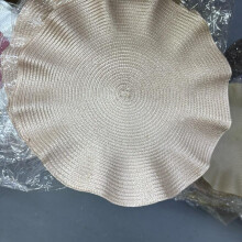 (Camel, 4pcs) Soft and cosy Trending Dubai Place mats with beautiful colours and sets of 2/4/6 38cm