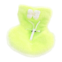 Child Friendly Plush Car Seat Green With Colorful Designs, Soft Kid Car Seat Cover For Family Trips And Daily Commutes