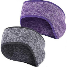 Ear Warmer Headband for Cold Weather Running Sweatband Sports Non Slip Thin Earmuff for Women Men