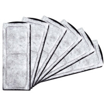 Aquarium Filter Replacement 6-Pcs Ultra-Thin External Filter Cartridges For Low Water Level Tanks Cotton Core Replacement