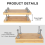 Book Press Bookbinding, Wooden Bamboo Book Press 4