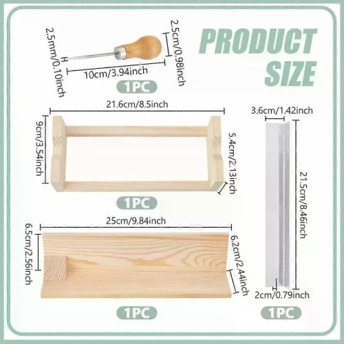 Signature Punching Tool for Bookbinding Bookbinding Punching Cradle with Aluminum Piercing Guide Book Binding Tools Punching 1