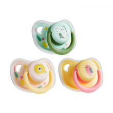 3pcs Puppy Kittens Pacifier Set Reusable Cartoon Chewing Toy for Small Pet Use 25-26Muli ColorSmall