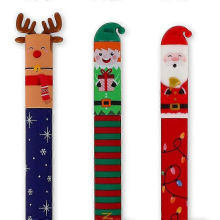 Legami Festive Gel Pen Set, 3 Erasable Christmas Pens for Holiday Gifting