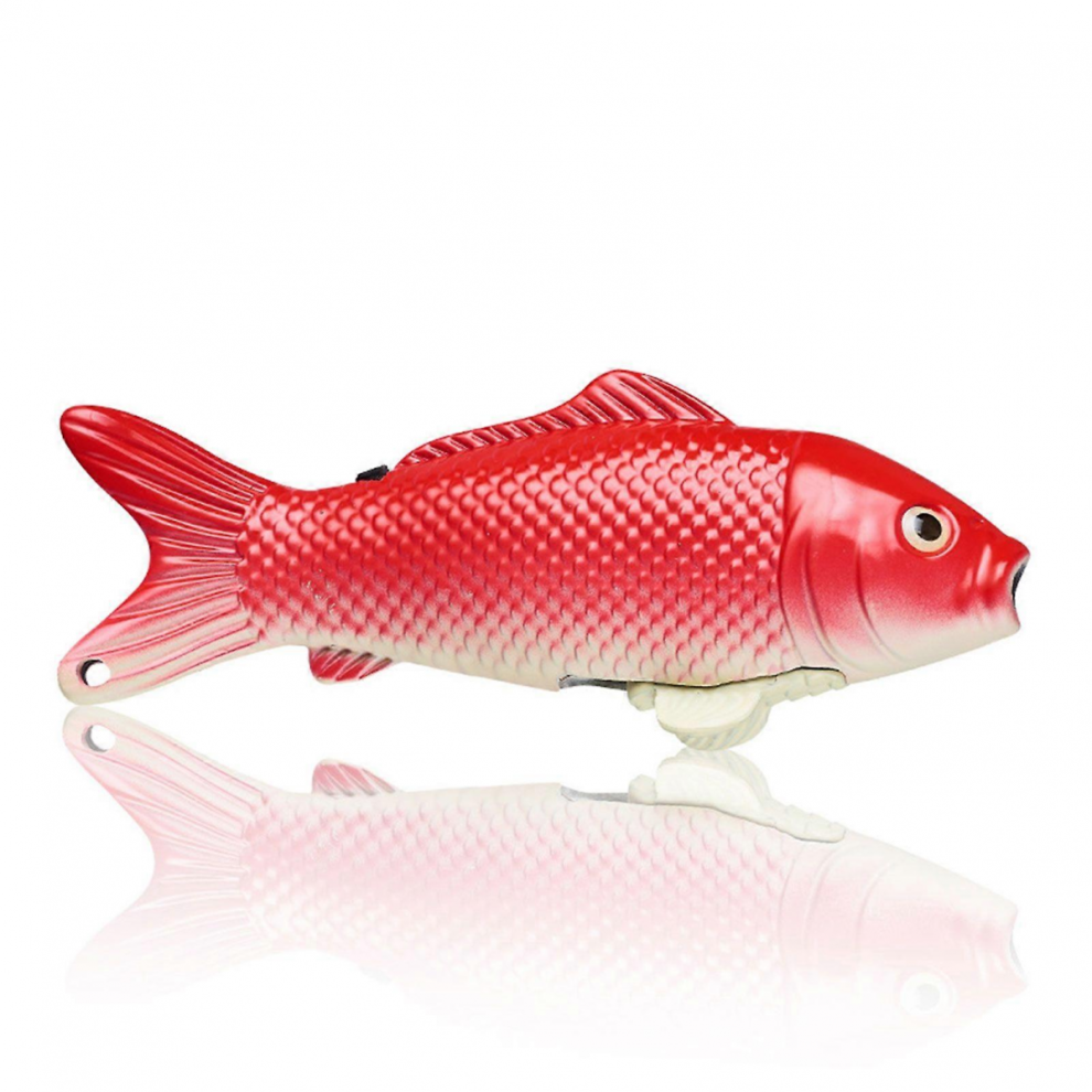 Kois Lighters Metal Stylish Windproof Lighter Inflatable Novelty Lighters for Good Luck Funny Personality LighterRed Carp