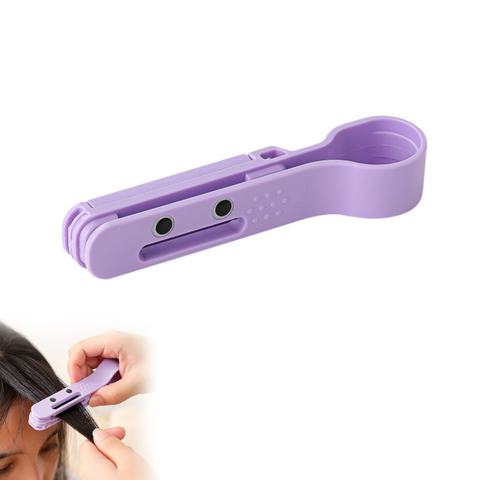 Hair Cutting Tool Split End Trimmer For Home Use Fringe Cutting Tool For Bangs And Layers DIY Precision Haircut Scissors