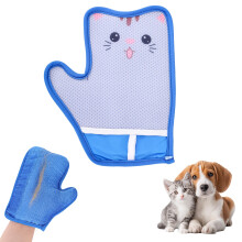 Double Sided Pet Grooming Glove Deshedding Massage Glove For Dogs And Cats Hair Remover Ideal For Furniture And Carpet