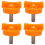 Plastic Citrus Press Accessory Compression Screws for XC-2000E PartsOrange 1