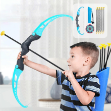 Kids Bow And Arrows Set With 8 Suction Cup Arrows, Targets & Dorlach, Indoor And Outdoor Toys For Children Boys GirlsBU