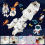 Space Rocket Space Shuttle Educational Toy Lights Sound 5in1white 2