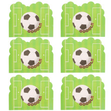 6 fußball-sport-einladungen, gastgeschenke für jungen, partydekoration
