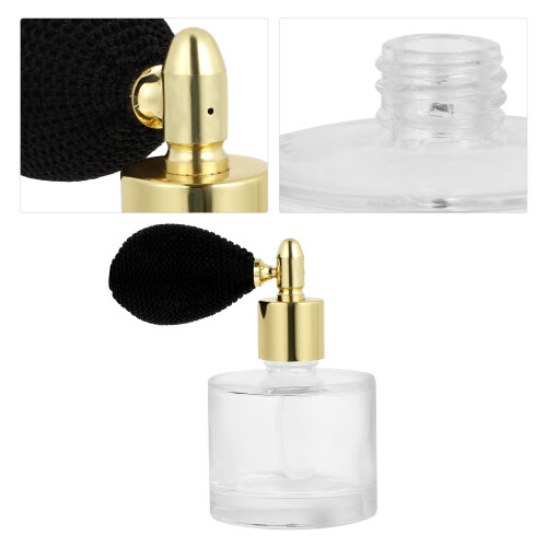 50 ml nachfüllbare parfümflasche mit -zerstäuber und spender 2