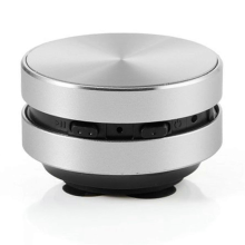 Portable Compatible Bone Conduction Speaker Stereo Sound Bluetooth Speaker(Silver)Silver