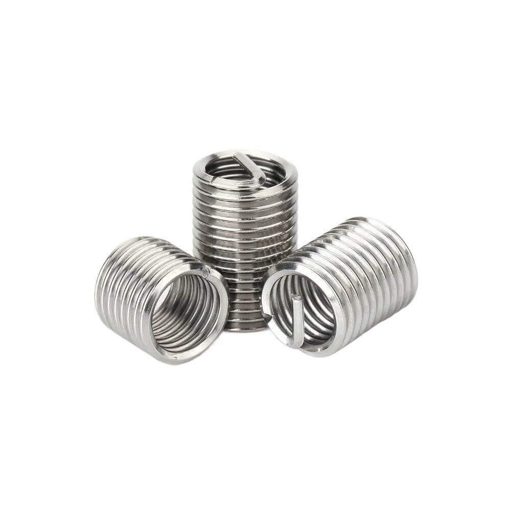 Thread Repair Insert 304 Stainless Steel Wire Thread Inserts M2 M3 M6 M8 M10 2D Length 10 Pcs 9016109045867