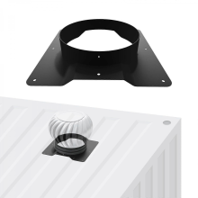 Shipping Container Roof Vent Adapter,Designed for Corrugated Roof Window Vents,Reduce Heat and Condensation