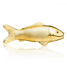 Kois Lighters Metal Stylish Windproof Lighter Inflatable Novelty Lighters for Good Luck Funny Personality LighterGolden Carp