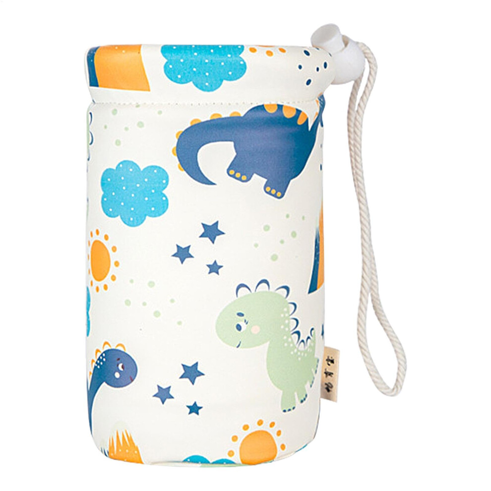 Toddler Milk Bottle Sleeve Cover Preservation D PU Leather Warmer Sleeve For Nursery Bottles 240 Ml