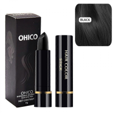 Root Touch-Up Stick - Temporary Hair Dye Pen - Grey Hair Cover Up - Semi-Permanent Waterproof Long Lasting Coverage for Hair and Beardblack