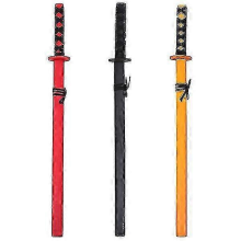 Wooden Katana Sword Cosplay Prop Japanese Sword for Kids Toy
