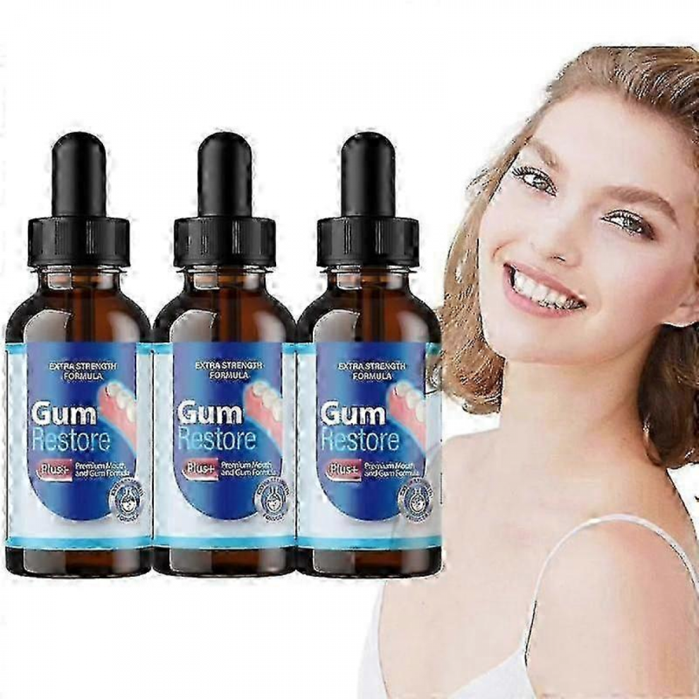 2025 1-3X Gum Restore Plus - Oral Drops For Teeth, Bad Breath, Gums Repair 30ML