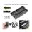 EU Car License Plate Roller Shutter Cover with Remote Hide Function 2