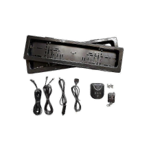 EU Car License Plate Roller Shutter Cover with Remote Hide Function
