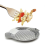 Spaetzle strainer with scraper for homemade noodlesSilver 2