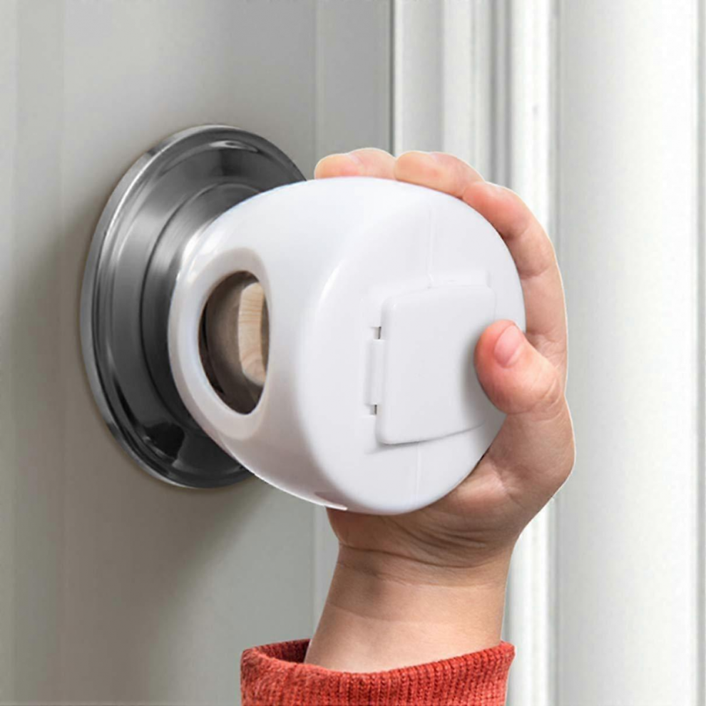 Door Knob Covers for Child Safety, Child Proof Door Knob Covers, Upgraded Design Child Safety Locks for Door Knobs2pcs
