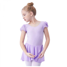 Toddler Girls Ballet Dresses Leotards with Skirt Dance Dress Ballerina Tutu Outfitpurple140cm