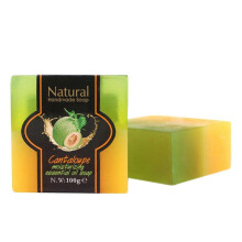 Cantaloupe Ancient Soap Bar for Face Body Dark Spots Remover Deeping Cleansing Natural Hand Made Soap Gentle for All Types for Men Women