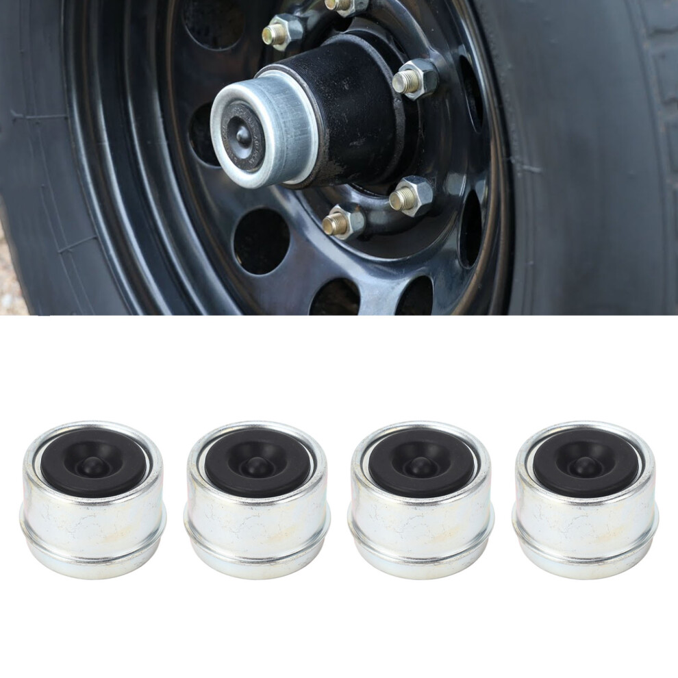 High-Durable Trailer Axle Dust Caps For Lbs Wheel Hubs 4Pcs 4951351648112