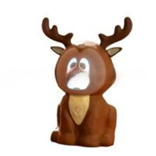 (Elk) Talking Animated Blink Snowman,ELK,Santa Claus With Light Up Eyes And Playful Voice For Holiday