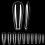 500PCS False Nails Ballerina Coffin Long Artificial Nails Acrylic 1