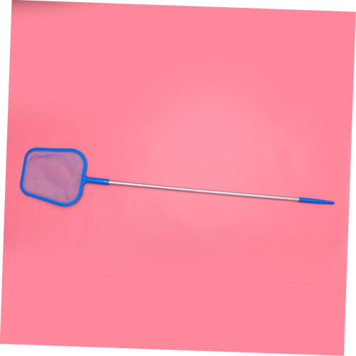 Pool Leaf Rake Mesh Cleaner Net With Telescopic Section Pole Lightweight Design For Debris Removal 1